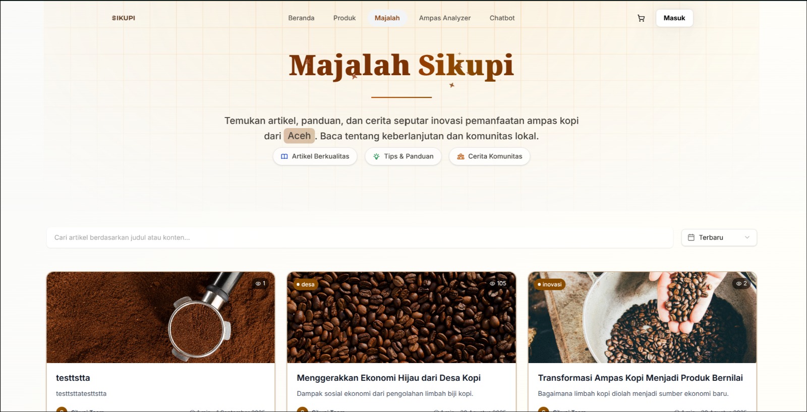 Majalah digital Sikupi